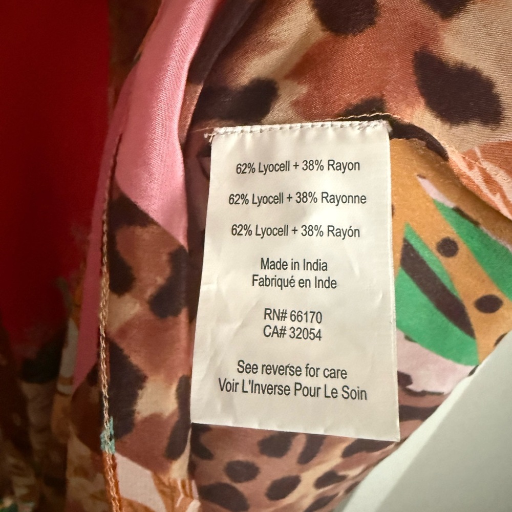 Geisha Designs Collage Midi Dress - Size S (Oversized) - Multicolor - NWT/Flawed - Picture 9 of 12